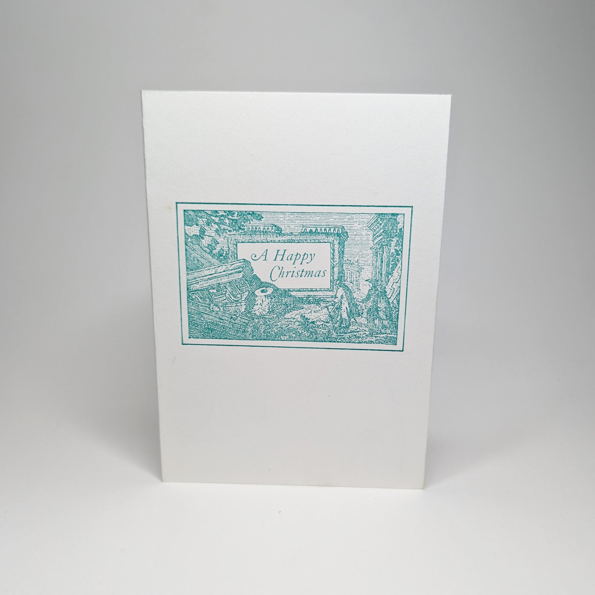 Victorian Letterpress Christmas Card
