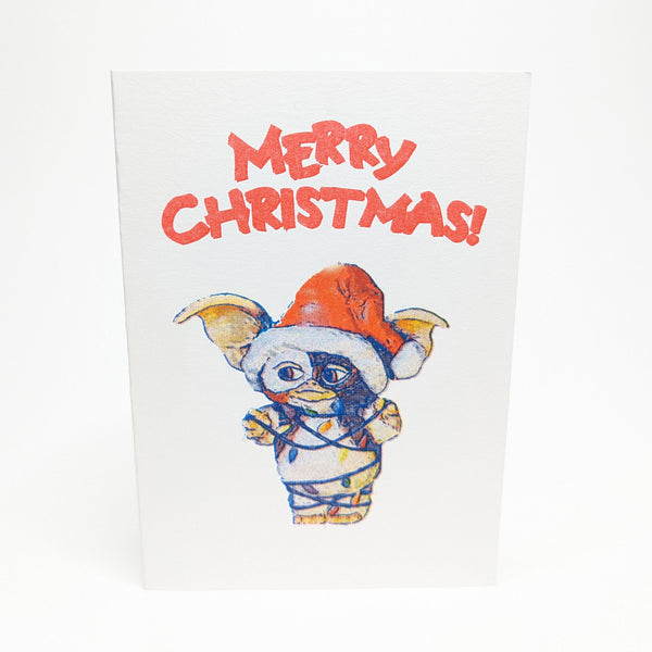 Gremlins themed Christmas Cards Pack of 5